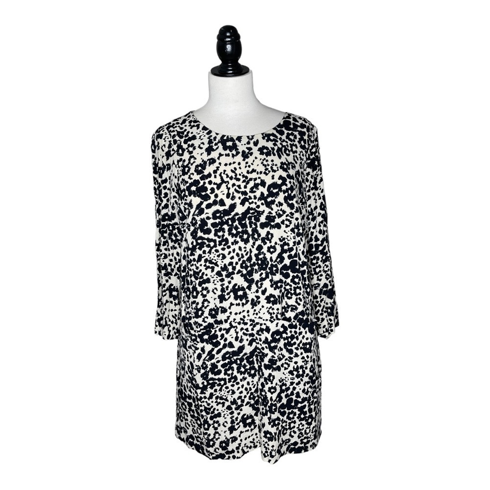 J.Crew Lined FRONT POCKETS! Peephole Back Closure Dress 4
